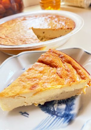 簡単☆混ぜるだけ バナナチーズケーキ-レシピのメイン写真