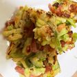 残り物野菜でかき揚げならぬかき焼き