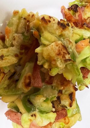 残り物野菜でかき揚げならぬかき焼き-レシピのメイン写真