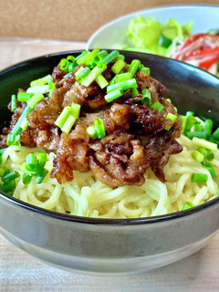 昼飯。まぜそば(身内専用)-レシピのメイン写真