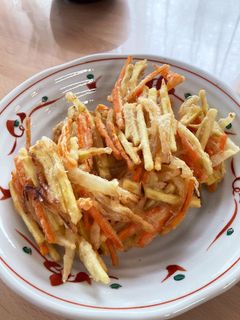 かき揚げを蕎麦やうどんで。-レシピのメイン写真