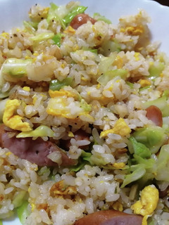 ほりにしでキャベツ焼き飯-レシピのメイン写真