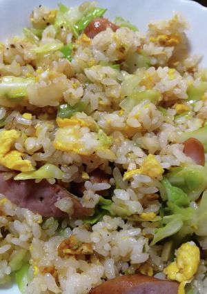 ほりにしでキャベツ焼き飯-レシピのメイン写真
