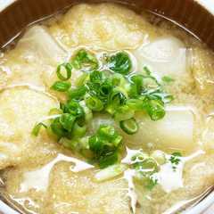 รูปของ かぶと油揚げのホッコリお味噌汁♪