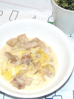 鶏キャベツのてりマヨ炒め-レシピのメイン写真