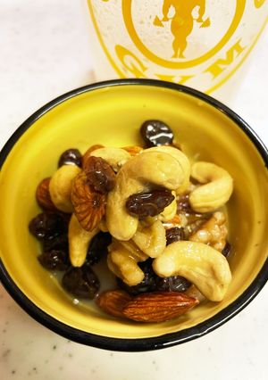 蜂蜜レモンナッツ♡夜食女のダイエット-レシピのメイン写真