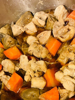 鶏もも・ごぼう・人参の煮物-レシピのメイン写真