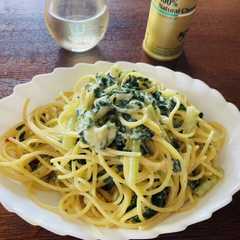 春のほろ苦クリームパスタ-レシピのメイン写真