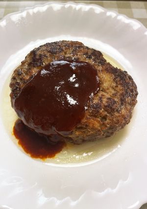 翌日もレンチンで復活!ふわとろハンバーグ-レシピのメイン写真