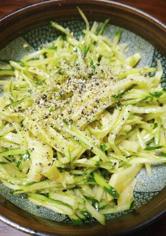 胡瓜と穂先メンマの和え物-レシピのメイン写真