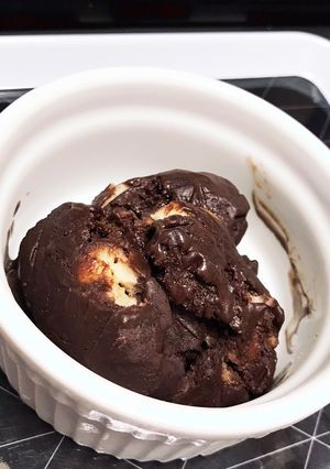 ヨーグルトのチョコバナナアイス-レシピのメイン写真