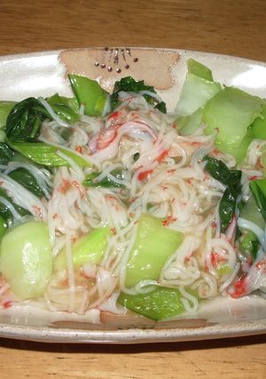 激ウマ！簡単あんかけ青梗菜＼(^o^)／-レシピのメイン写真
