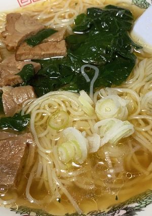 ラーメン風にゅうめん-レシピのメイン写真