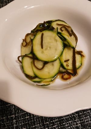 ズッキーニ塩昆布和え-レシピのメイン写真