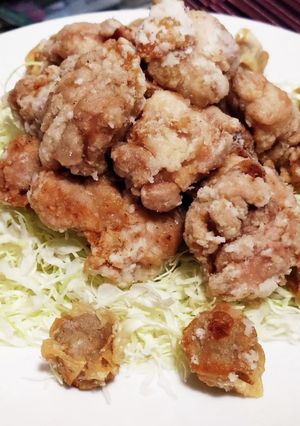超簡単！鶏の塩唐揚げマウンテン！！-レシピのメイン写真