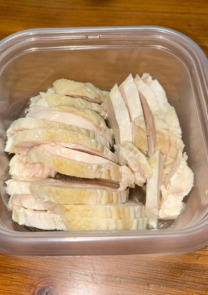 かんたん蒸し鶏-レシピのメイン写真