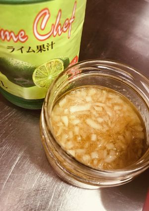 新玉たっぷり♪ライムドレッシング♪-レシピのメイン写真