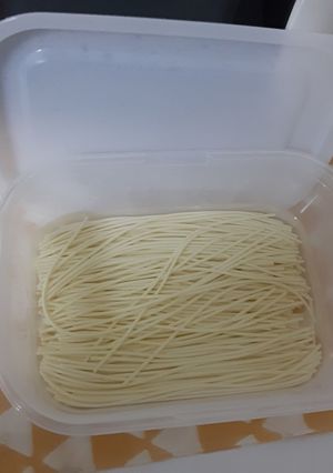 簡単パスタ バリラ no.3 熱湯だけ-レシピのメイン写真