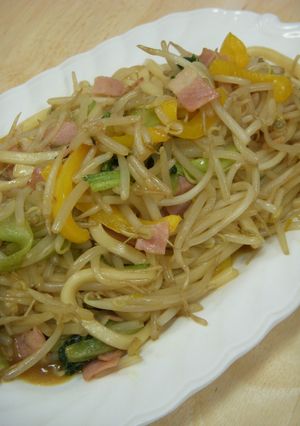 焼きうどん♡オイカレー風味-レシピのメイン写真