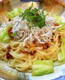 茅乃舎野菜だし★即席しらすペペロンチーノ
