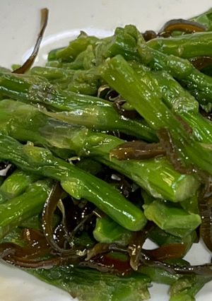 アスパラの塩昆布和え-レシピのメイン写真
