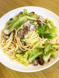 塩であっさり。あさりのスープパスタ-レシピのメイン写真