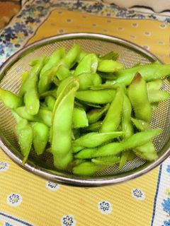 味が濃い、枝豆の茹で方!美味しい〜-レシピのメイン写真