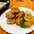 ラクックで豚こま切れ肉のボール焼き