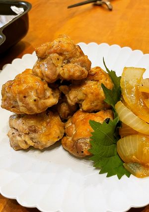ラクックで豚こま切れ肉のボール焼き-レシピのメイン写真