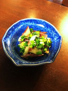 茗荷・ニラのナムル♪-レシピのメイン写真