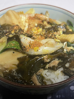 若竹シーチキン玉とじ丼-レシピのメイン写真