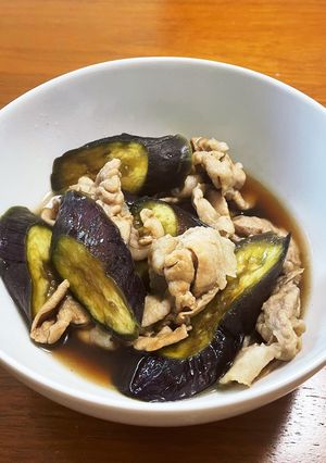 農家直伝☆豚と茄子の煮込み-レシピのメイン写真