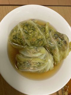 ひじきたっぷりの和風ロールキャベツ-レシピのメイン写真