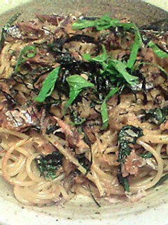 【和風】さんまの蒲焼パスタ-レシピのメイン写真