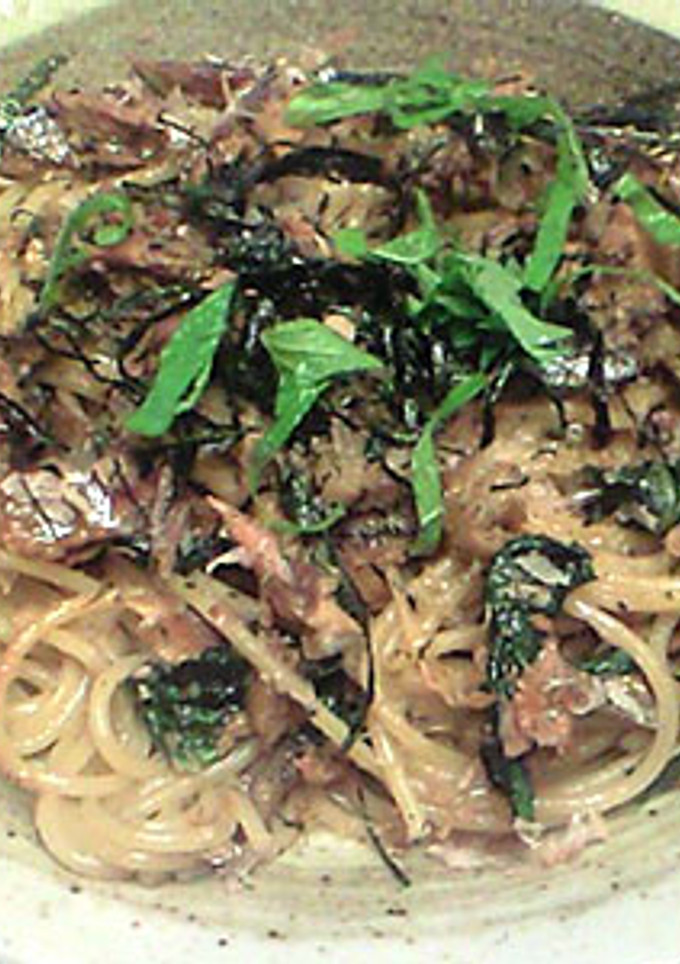 【和風】さんまの蒲焼パスタ-レシピのメイン写真