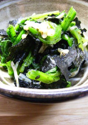 ほうれん草の磯辺和え-レシピのメイン写真
