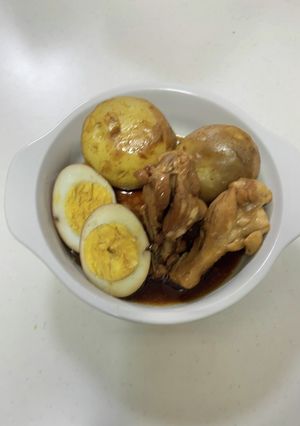 新じゃが　手羽元　ポン酢でさっぱり煮-レシピのメイン写真