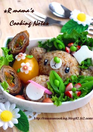 くまシェフちゃんのお弁当♪-レシピのメイン写真