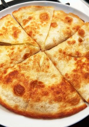 絶対おいしいチーズとネギのケサディーヤ-レシピのメイン写真