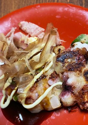 イカゲソと新玉ねぎの焼きメンチ-レシピのメイン写真