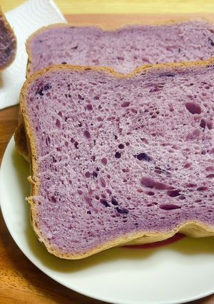 ブルーベリー食パン-レシピのメイン写真