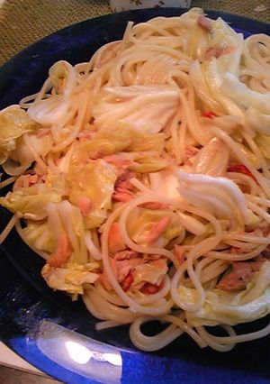 春キャベツとアンチョビのパスタ-レシピのメイン写真