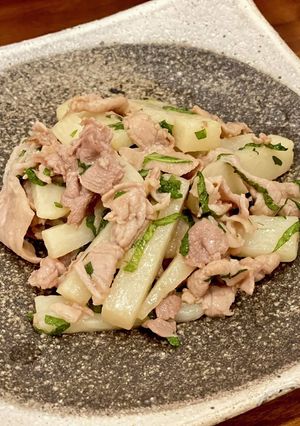 長芋シャキホクdeバターポン酢炒め-レシピのメイン写真