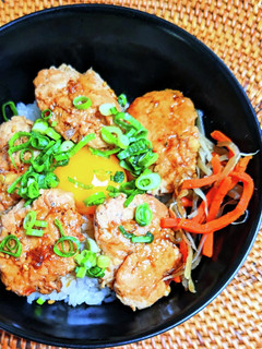 鶏つくね丼-レシピのメイン写真