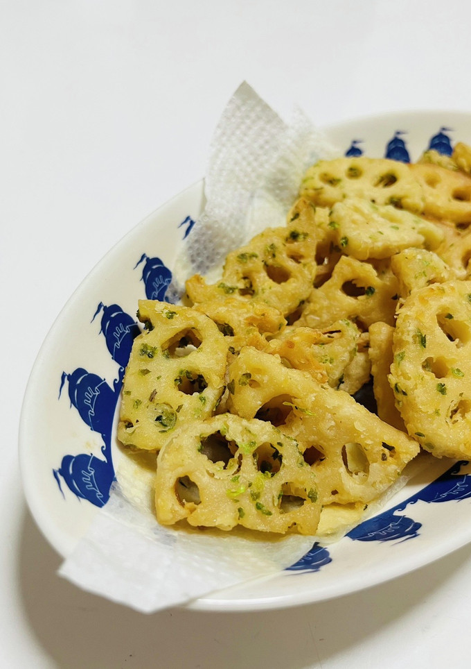 蓮根青のり唐揚げ-レシピのメイン写真
