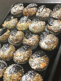 お茶とホワイトチョコのカップケーキ-レシピのメイン写真