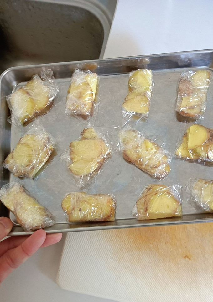 生姜の冷凍保存-レシピのメイン写真