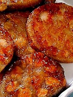 レンコンの肉詰め照り焼き-レシピのメイン写真
