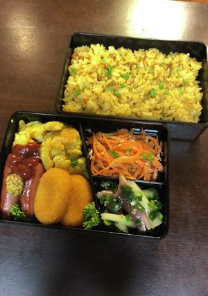 ★ドライカレー弁当★-レシピのメイン写真