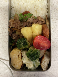 中学生 お弁当24日目-レシピのメイン写真